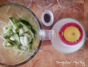 ingredientes zumos kiwi y mango